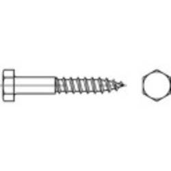 TOOLCRAFT 1061240 šestihranný šroub 12 mm 200 mm vnější šestihran DIN 571 nerezová ocel A2 10 ks