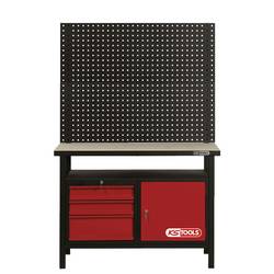 KS Tools 865.0003 pracovní stůl (š x v x h) 1200 x 840 x 600 mm černá, červená