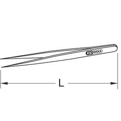 KS Tools 963.5604 Pinzeta, špičatá, 100 mm