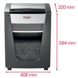 Rexel Momentum X420 skartovačka 20 listů mikrořez 4 x 40 mm P-4 30 l Křížový řez sponky do sešívačky, kancelářské sponky