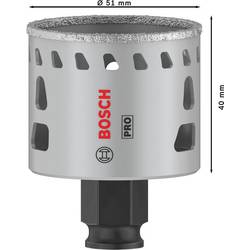 Bosch Accessories 2608901562 2608901562 vrtací korunka 51 mm diamantová vrstva 1 ks