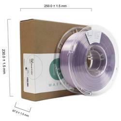 Maertz PMMA-1021-006 PMMA-1021-006 vlákno pro 3D tiskárny PLA hedvábí Hedvábně lesklé 1.75 mm 1000 g šedá, levandulová 1 ks