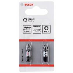 Bosch Accessories 2608522402 2608522402 křížový bit Pohon (šroubovák): 1/4 (6,3 mm) Typ zakončení: křížový PZ PZ 3