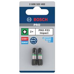 Bosch Accessories 2608522402 2608522402 křížový bit Pohon (šroubovák): 1/4 (6,3 mm) Typ zakončení: křížový PZ PZ 3