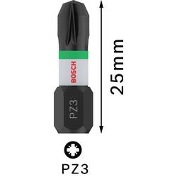 Bosch Accessories 2608522402 2608522402 křížový bit Pohon (šroubovák): 1/4 (6,3 mm) Typ zakončení: křížový PZ PZ 3