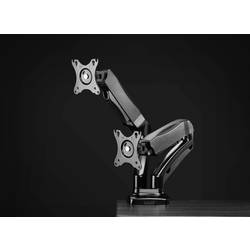 SpeaKa Professional SP-MM-910 rameno na monitory 2 Displej: (s) 43,2 cm (17) - 81,3 cm (32) černá nakláněcí, naklápěcí, nastavitelná výška, otočný