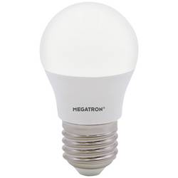 Megatron MT65004 LED Energetická třída (EEK2021) F (A - G) E27 kapkový tvar 5.5 W neutrální bílá (Ø x d) 45 mm x 78 mm 1 ks