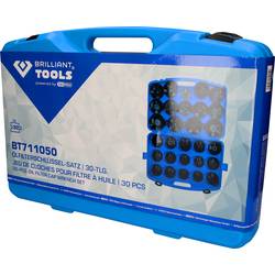 Brilliant Tools BT711050 Sada klíčů k olejovému filtru, 30 ks