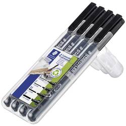 Staedtler Lumocolor permanent S F M B DRY SAFE 31-9WP4GS permanentní popisovač černá Vodotěsné: Ano