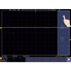 VOLTCRAFT DSO-5104H Ruční osciloskop 100 MHz, 4kanálový, 1 GSa/s, 40 Mpts, 14 Bit, s pamětí (DSO), ruční provedení, 1 ks, VC-11332625