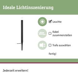 Paulmann 94537 sloupkové LED světlo LED pevně vestavěné LED 3 W antracitová