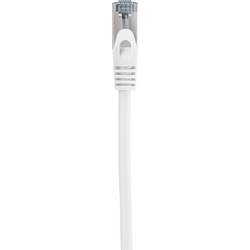 Renkforce RF-5044036 RJ45 síťové kabely, propojovací kabely CAT 6A S/FTP 5.00 m bílá s ochranou, samozhášecí 1 ks