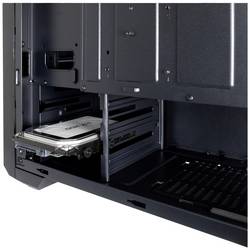 Inter-Tech S-3906 Renegade tower PC skříň černá prachový filtr, integrované osvětlení, 1 předinstalovaný LED ventilátor, boční okno