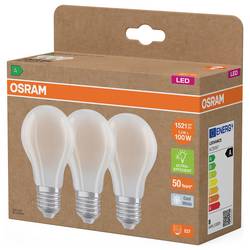 OSRAM HOMELIGHTING 4099854348099 LED Energetická třída (EEK2021) A (A - G) E27 7.2 W studená bílá 3 ks