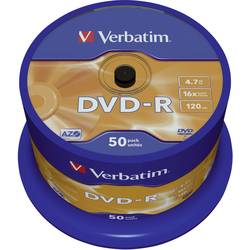 Verbatim 43548 DVD-R 4.7 GB 50 ks vřeteno