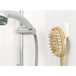 tesa POWERSTRIPS® Voděodolný háček bílá Množství: 2 ks
