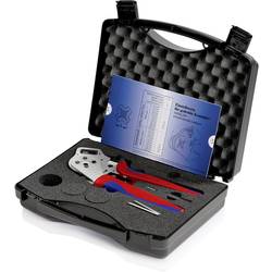 Knipex 97 52 65 DG lisovací kleště kroucené kontakty, 0.14 do 6 mm², vč. plastového kufříku, vč. polohovací pomůcky