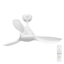 OSRAM HOMELIGHTING Ceiling Fan Bise 1065mm 48W CCT RGB stropní ventilátor 48 W (Ø) 1065 mm s osvětlením, s dálkovým ovládáním, stmívatelný, s časovačem