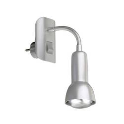 Briloner PAKU nástěnné světlo E14 25 W titan