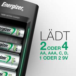 Energizer Universal nabíječka akumulátorů NiMH AAA, AA, malé mono, velké mono, 9 V