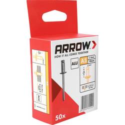 Arrow Tool Group 725121 slepý nýt (Ø x d) 5 mm x 10 mm hliník hliník hliník RA 5 X 10 ALU 50ST 50 ks