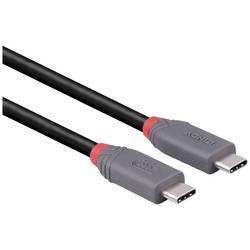 LINDY Kabel USB-C USB 4.0 USB-C ® zástrčka 0.80 m černá 36956