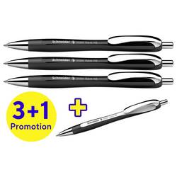 Schneider Schreibgeräte Slider Rave XB 132584 kuličkové pero 0.7 mm Barva písma: modrá 4 ks