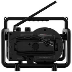 PerfectPro DABBOX DBX3 odolné rádio, DAB+, FM, AUX, Bluetooth, nárazuvzdorné, černá