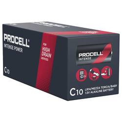 PROCELL Procell Intense MN1400 baterie malé mono C alkalicko-manganová 1400 mAh 1.5 V 10 ks