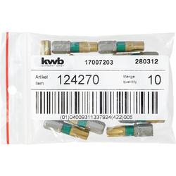 kwb 124270 Bit TX Pohon (šroubovák): 1/4 (6,3 mm) Typ zakončení: TX TX 30 25 mm