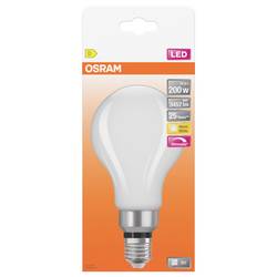 OSRAM HOMELIGHTING 4099854776663 LED Energetická třída (EEK2021) D (A - G) E27 klasická žárovka 24 W teplá bílá stmívatelná, vlákno 1 ks
