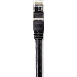 Renkforce RF-4538204 RJ45 síťové kabely, propojovací kabely CAT 6A S/FTP 30.00 m černá vhodné pro venkovní oblast 1 ks