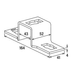 Fischer PFUF 41 zl spojovací prvek 164 mm 542714 25 ks (d x š) 164 mm x 41 mm