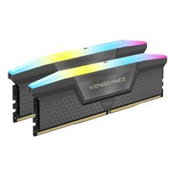 Corsair VENGEANCE RGB DDR5 6000MT/s 16GB - GREY Sada RAM pro PC DDR5 16 GB 2 x 8 GB 288pin DIMM CL36 CMH16GX5M2E6000Z36