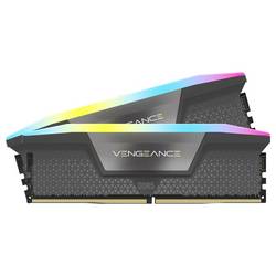 Corsair VENGEANCE RGB DDR5 6000MT/s 16GB - GREY Sada RAM pro PC DDR5 16 GB 2 x 8 GB 288pin DIMM CL36 CMH16GX5M2E6000Z36