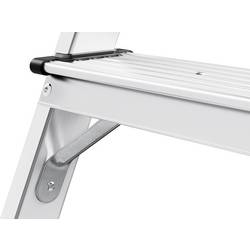 Hailo D60 4442-701 hliník dvojité skládací schůdky skládací max.prac. výška: 240 cm stříbrná, černá 1.9 kg