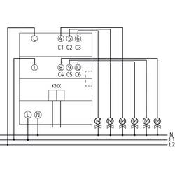Theben KNX 4930240 Topný aktuátor HMG 6 T KNX