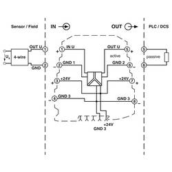 Isolating amplifier MINI MCR-SL-U-U Phoenix Contact MINI MCR-SL-U-U, 2864684, 1 ks