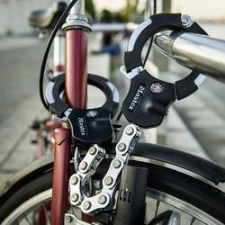 Master Lock 8290EURDPRO zámek rámu černá, stříbrná zámek s klíčem
