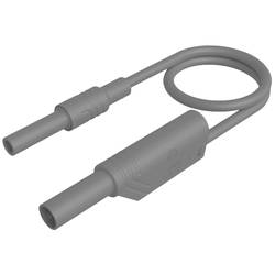 Hirschmann Test & Measurement MAL S WS-B 100/2,5 gr bezpečnostní měřicí kabely 4mm bezpečnostní zdířka Stohovatelný bezpečnostní banánkový konektor 4 mm 100 cm