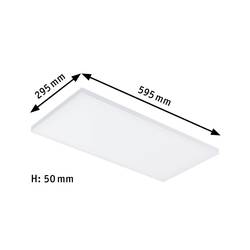Paulmann Velora 79823 LED panel 26 W teplá bílá bílá (matná)