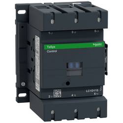 Schneider Electric LC1D115P7 stykač 3 spínací kontakty 55 kW s přepěťovou ochranou Single 1 ks