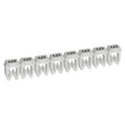 Legrand Legrand 038229 označovací klip na kabely Otisk (Kabelový značkovač) 9 Rozsah vnějšího průměru 2.70 do 3.90 mm 038229