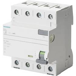 Siemens 5SV33466KL 5SV3346-6KL proudový chránič A 4pólový 63 A 0.03 A 400 V