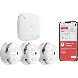 X-Sense FS31 sada centrály a detektoru kouře Ovládání přes aplikaci, možnost vzájemného propojení (š x v x h) 90 x 26.5 x 90 mm