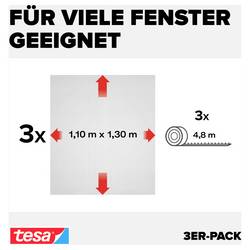 tesa STANDARD 55671-00500-03 síť proti hmyzu (š x v) 1100 mm x 1300 mm antracitová 3 ks