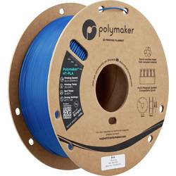 Polymaker PA17004 HT-PLA vlákno pro 3D tiskárny PLA plast, HT PLA Odolnost vůči vysokým teplotám, Filament pro vysokorychlostní 3D tisk 1.75 mm 1000 g modrá,