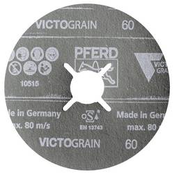 PFERD TOOLS 64279021 Sada fíbrových kotoučů Průměr 115 mm Zrnitost=60 25 ks