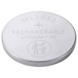 VOLTCRAFT knoflíkový akumulátor ML 2032 lithiová 65 mAh 3 V 100 ks