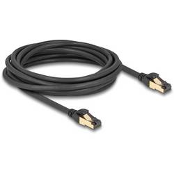 Delock 80251 RJ45 síťové kabely, propojovací kabely CAT 7 S/FTP 5.00 m černá 1 ks